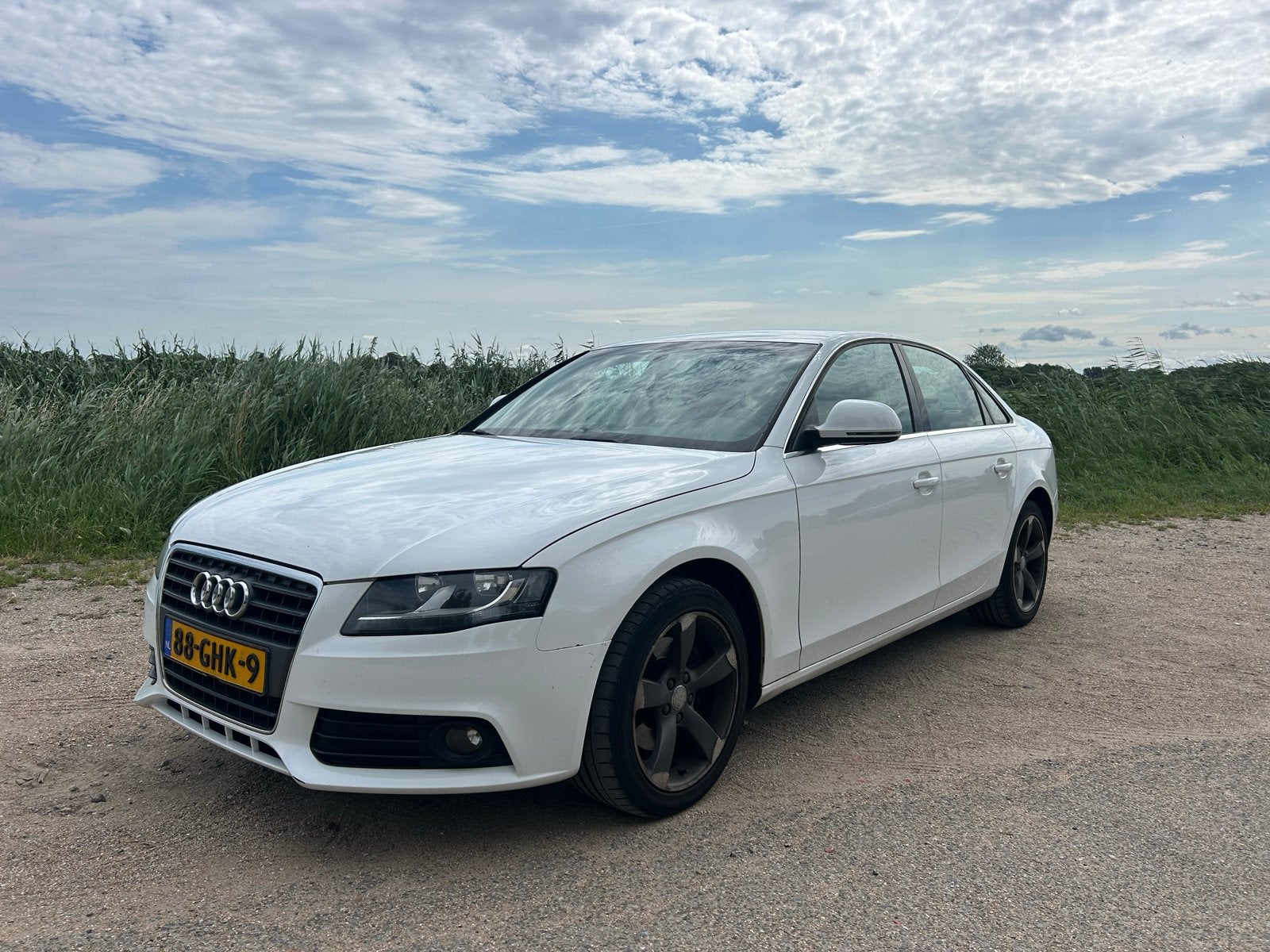 Audi A4 1.8 Tfsi 88KW 2008 Wit, Auto's, 4 cilinders, A4, Wit, Handgeschakeld
