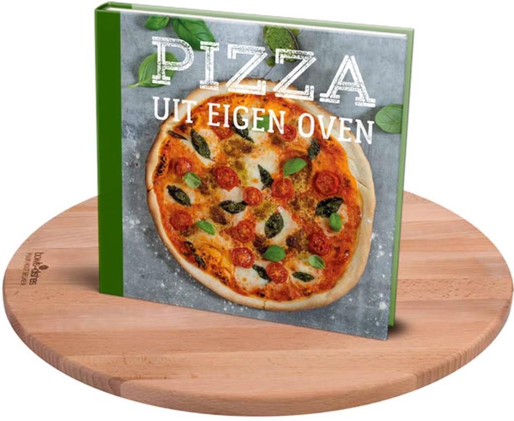 nieuw in verpakking pizzaplank large + koopboek, Overige typen, Hout, Nieuw, Ophalen of Verzenden