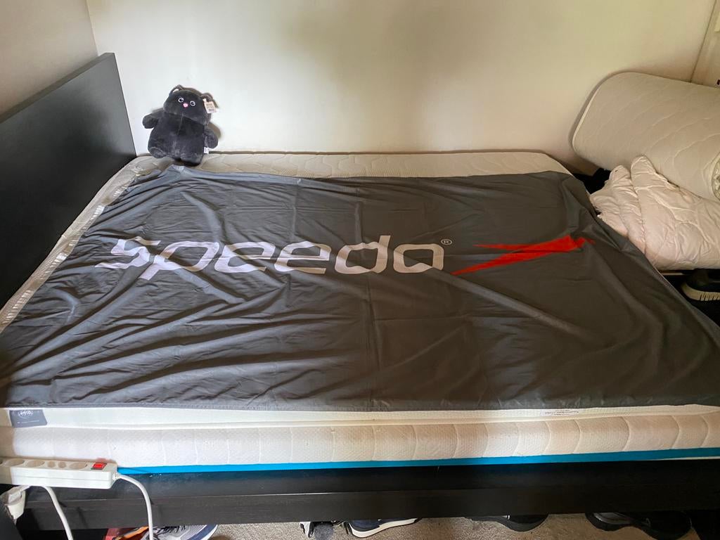 Vlag met merk Speedo 150x225, Ophalen of Verzenden, Zo goed als nieuw
