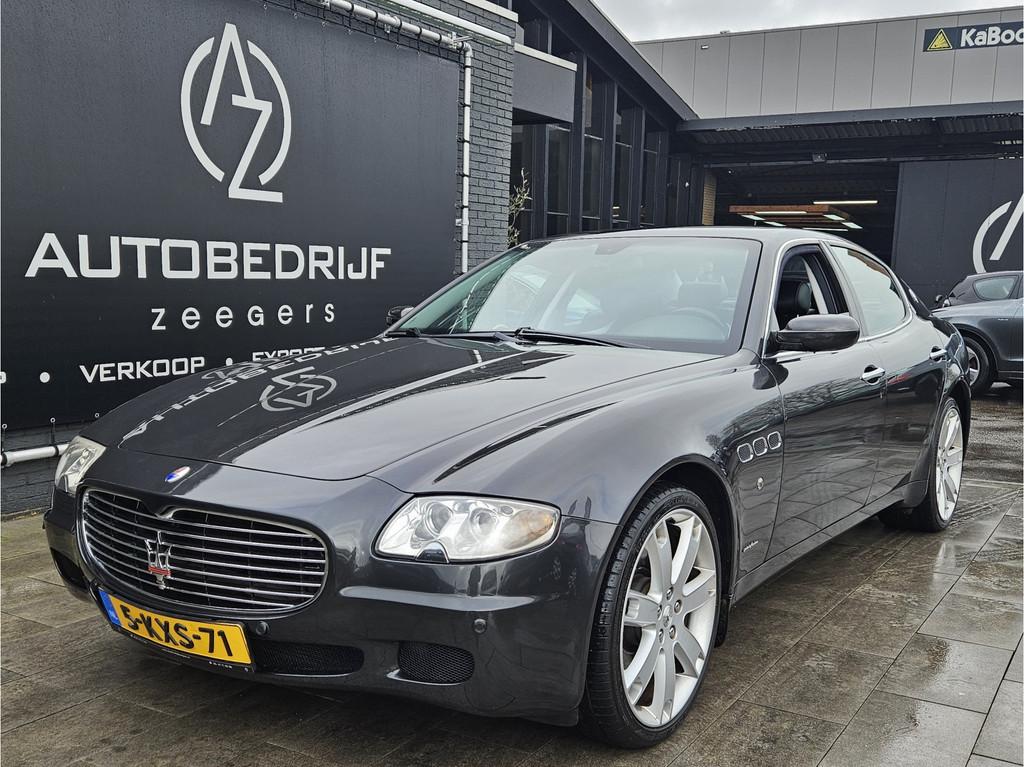 Maserati Quattroporte 4.2 *Zeer goed onderhouden*Navi*Sport*, Auto's, Automaat, Gebruikt, 8 cilinders, 402 pk