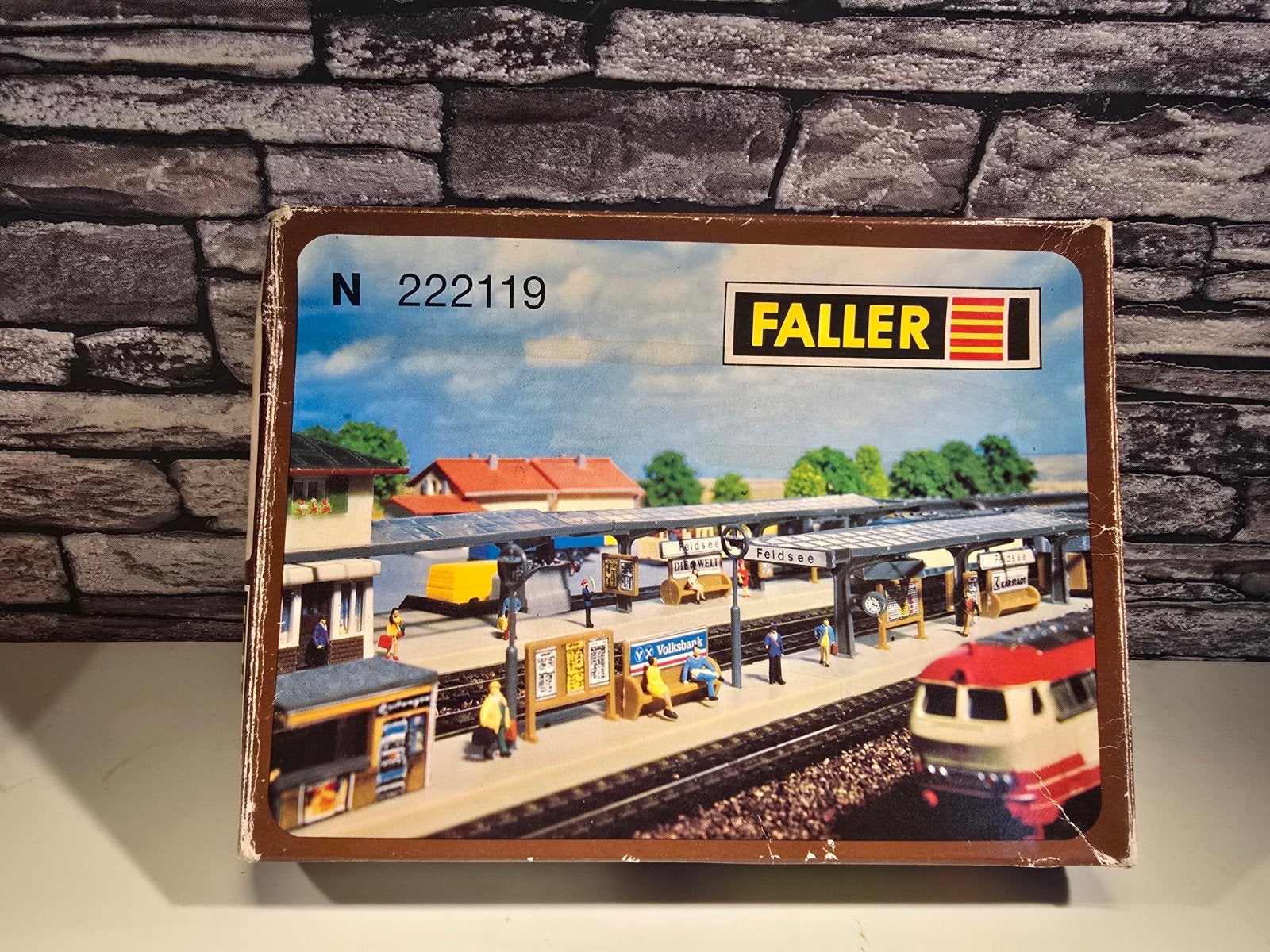 Faller perron perronen N spoor trein 1:160 nieuw, Overige merken, Gelijkstroom of Wisselstroom, Brug, Tunnel of Gebouw, Nieuw