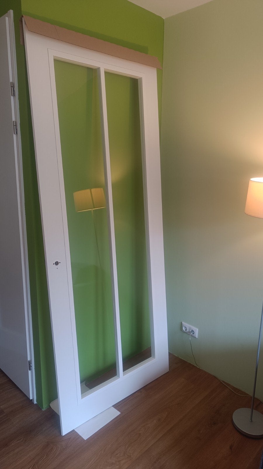 Svedex deur, Doe-het-zelf en Verbouw, Gebruikt, Deurkozijn, 225 cm of meer, Hout