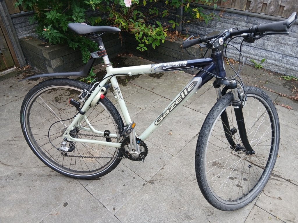 Gazelle Puerto Alu-Lite hybrid bike 24 speed, Ophalen, Hardtail, 49 tot 53 cm, Zo goed als nieuw