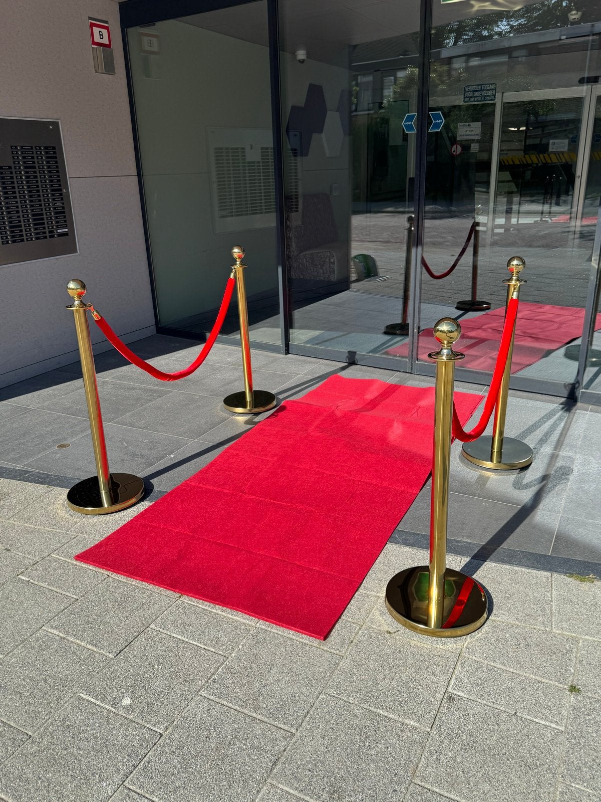 Te Huur! - Rode Loper met Afzetpalen, Ophalen, Gebruikt, Versiering, Overige