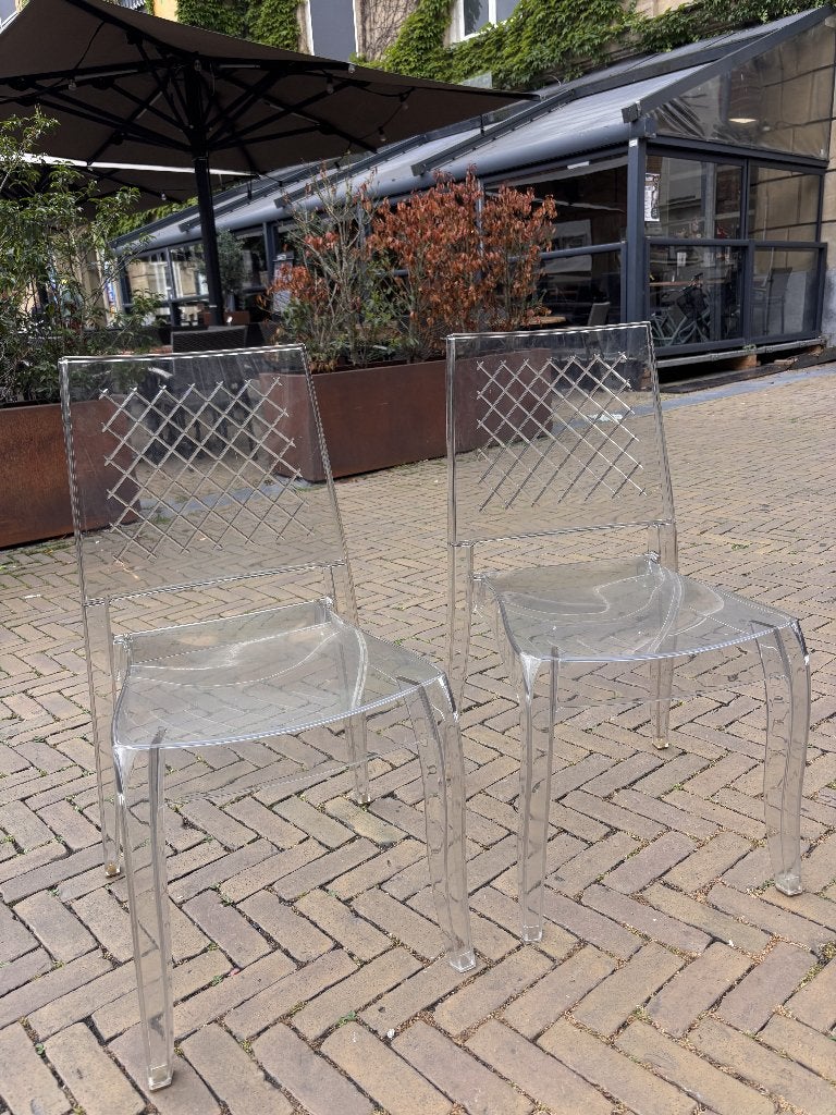 papatya stoelen 12 stuks + eventueel 4 bar krukken, Ophalen, Overige materialen, Gebruikt, Overige kleuren