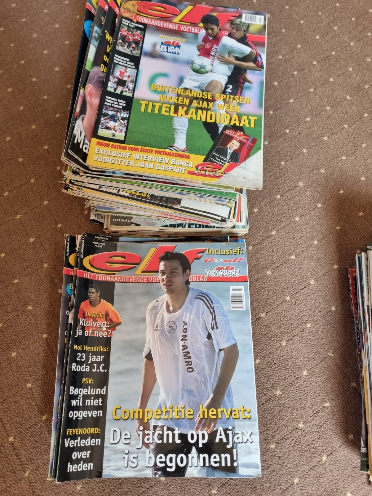 voetbal tijdschriften, Ophalen, Zo goed als nieuw, Sport en Vrije tijd