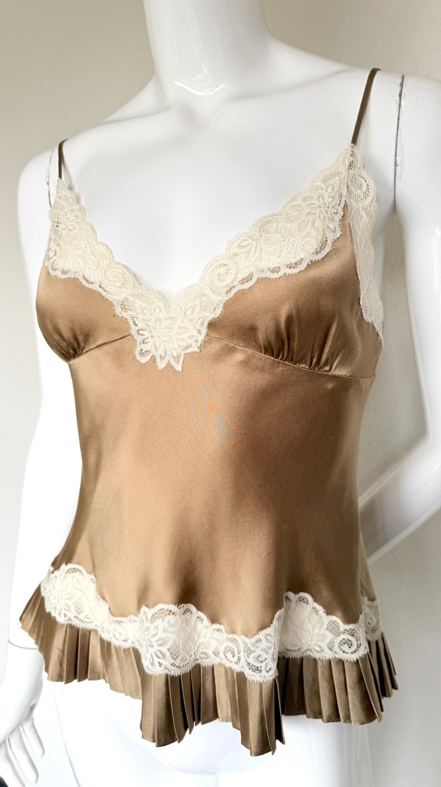 DTLM SILK TOP MAAT S (NEW €189) ALS NIEUW 💛💛💛, Beige, Ophalen of Verzenden, Zo goed als nieuw, Maat 36 (S)