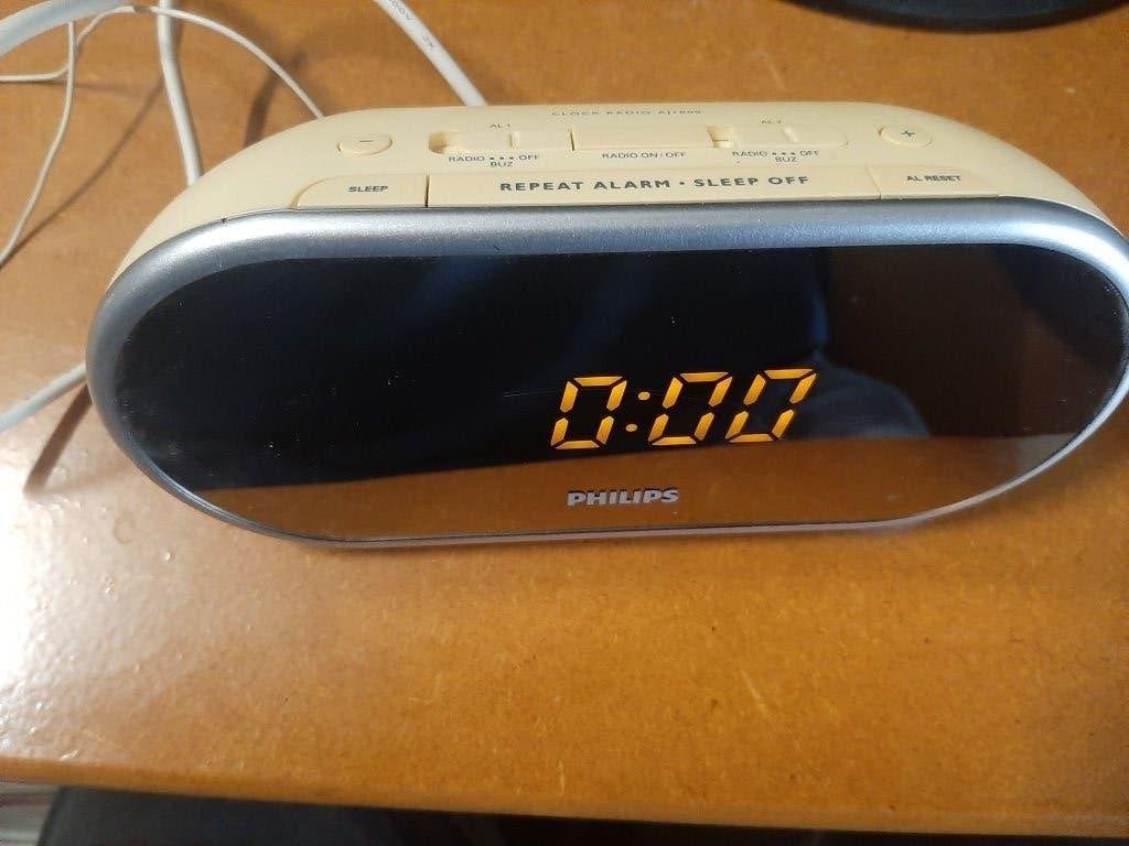 RADIOWEKKER Philips /goede staat met gebruiksaanwijzing, Witgoed en Apparatuur, Wekkers, Ophalen