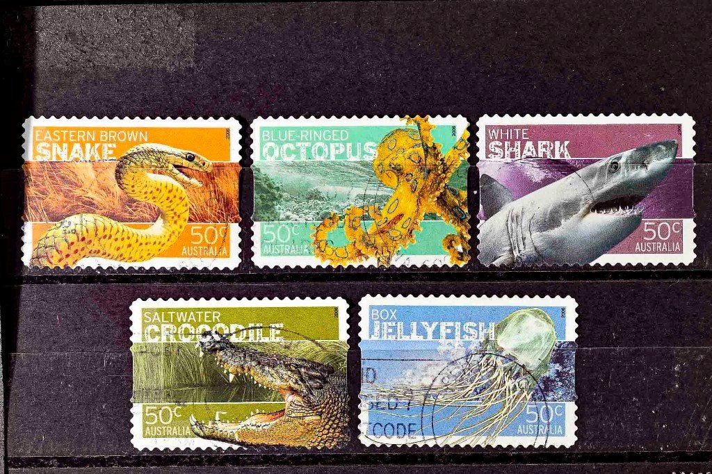postzegels Australië 2006, Ophalen of Verzenden, Gestempeld