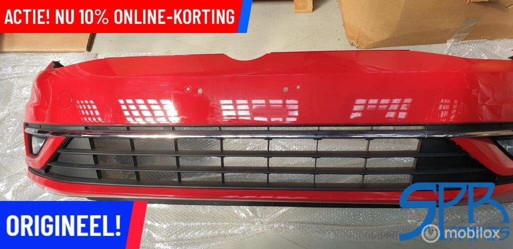 GOLF 7 7.5 FACELIFT HIGHLINE Voorbumper LY3D BUMPER COMPLEET, Nieuw, Ophalen of Verzenden, Bumper, Volkswagen