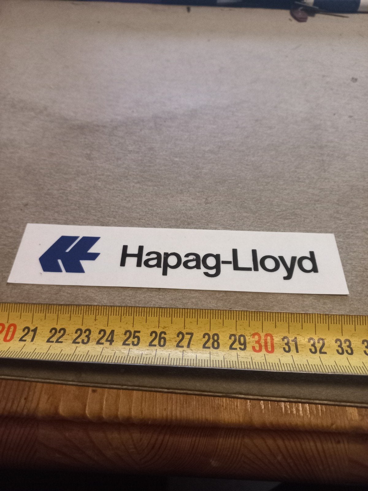 Hapag-Lloyd Sticker -, Ophalen of Verzenden, Nieuw, Merk