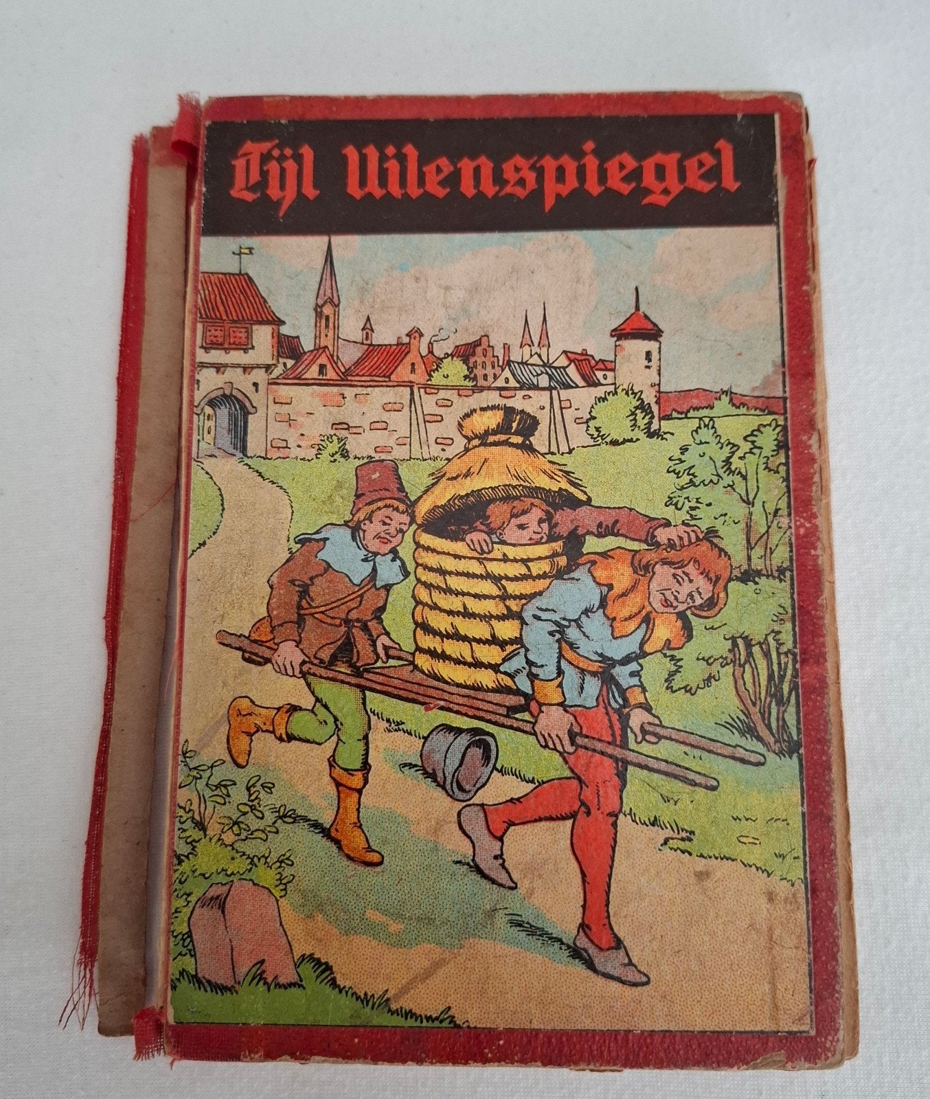Tijl Uilenspiegel boekje - jaren '20 - rug los, Antiek en Kunst, Ophalen of Verzenden, Onbekend