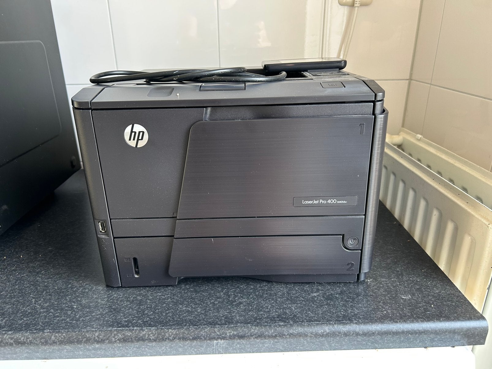 HP LaserJet Pro 400 M401dw printer draadloos, print zwart, Ophalen, Gebruikt, Toner