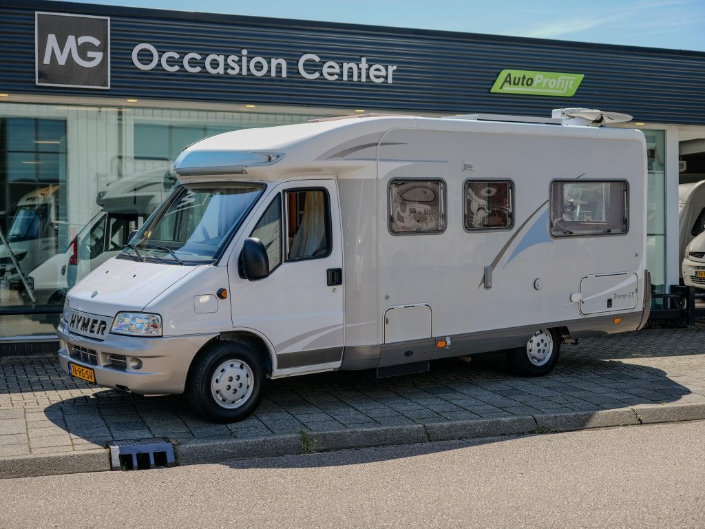 Hymer Tramp 574 GT FACE 2 FACE AIRCO FRANSB!, Achteruitrijcamera, Ringverwarming, Fiat, Luifel