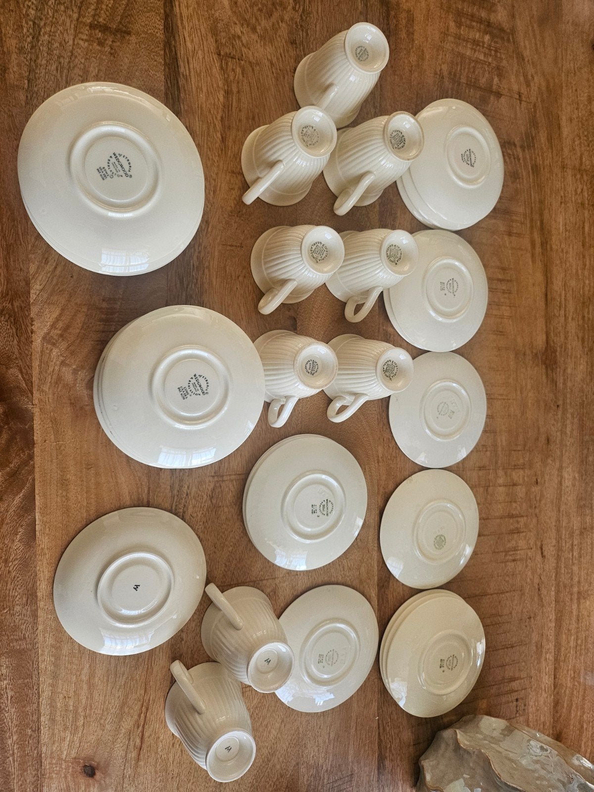 Diverse Wedgwood Edme kop en schotels, Huis en Inrichting, Keuken | Servies, Ophalen of Verzenden, Aardewerk, Kop(pen) en/of Schotel(s)