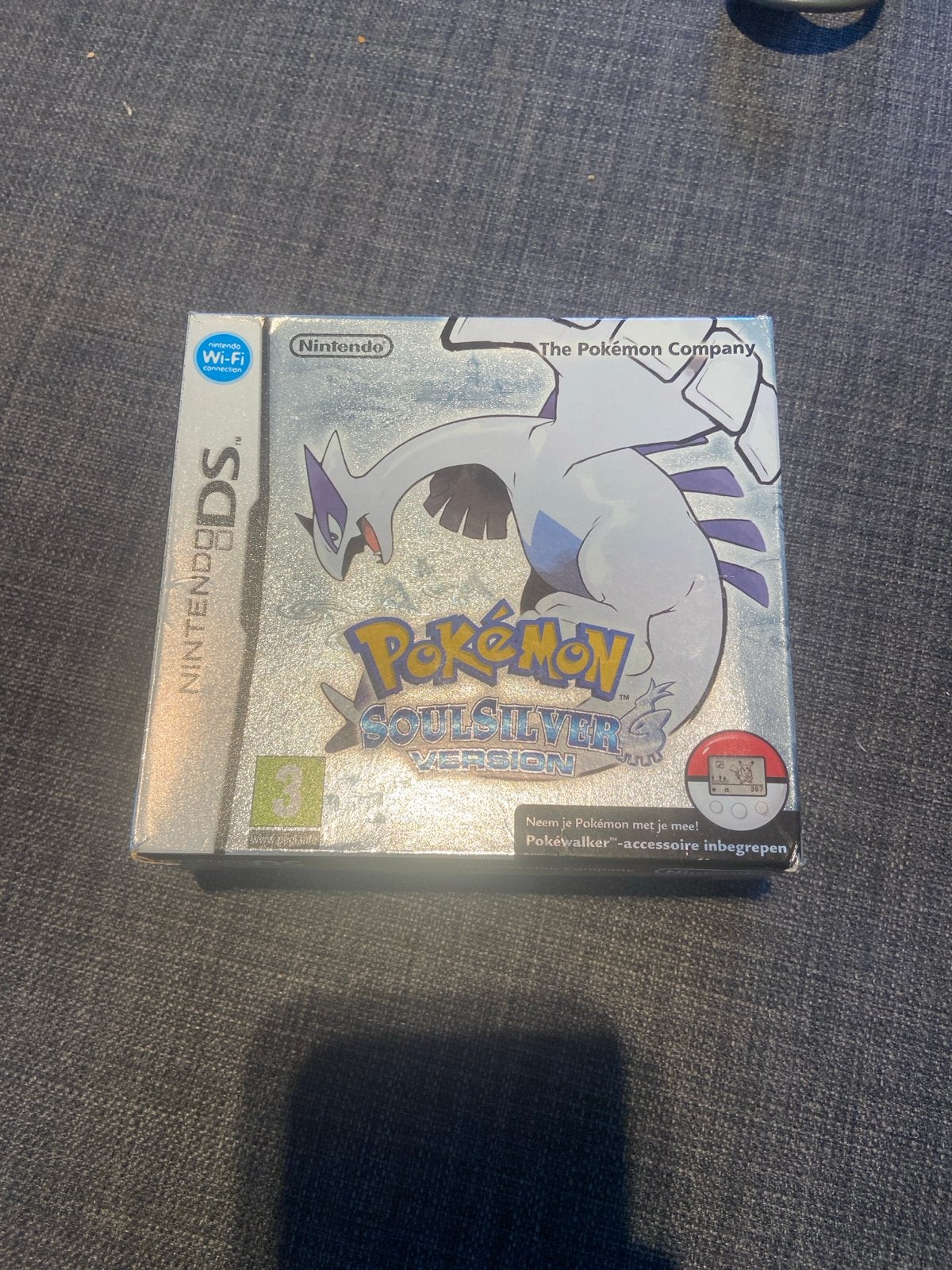 Pokémon SoulSilver Version Nintendo DS met Pokéwalker, 1 speler, Ophalen of Verzenden, Zo goed als nieuw, Role Playing Game (Rpg)