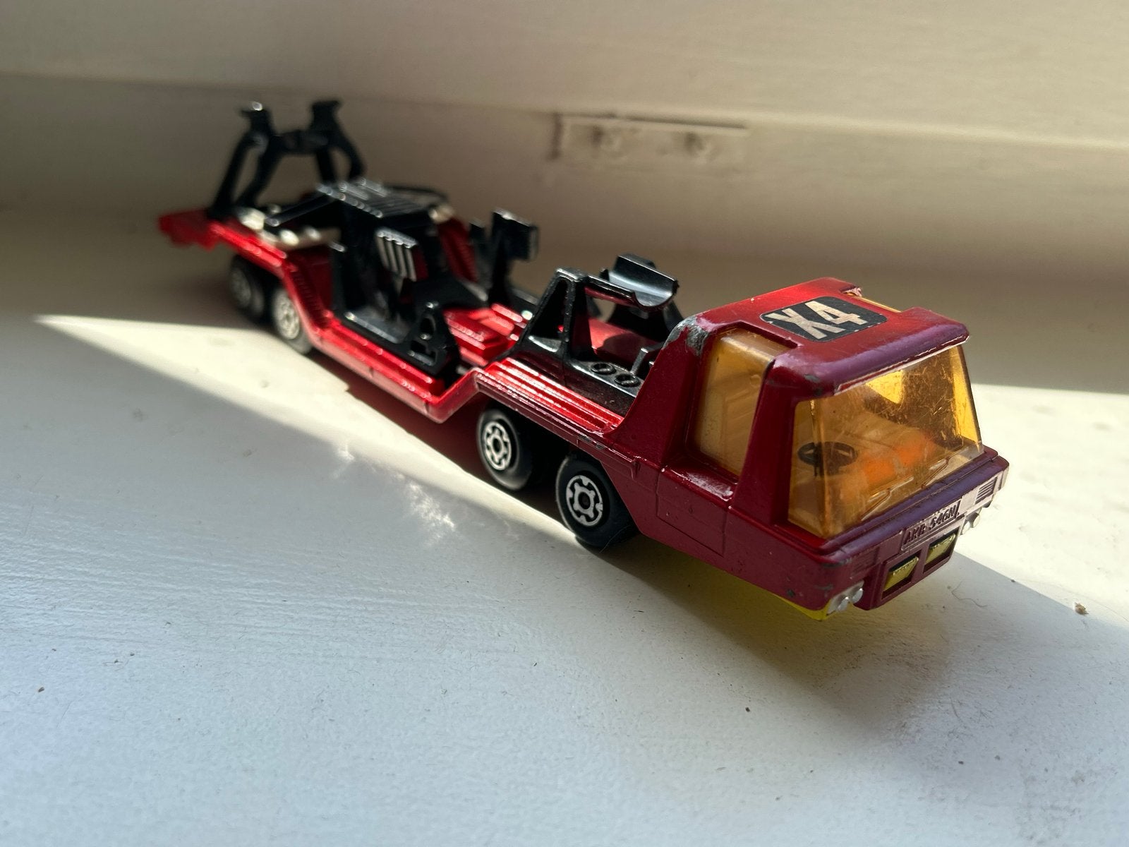 Matchbox Super Kings Transporter K-13-2 K-114 (1974), Ophalen of Verzenden, Gebruikt