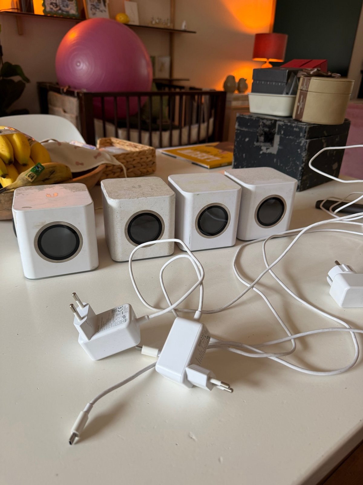 Ubiquiti AmpliFi HD Mesh WiFi-systeem (4x Router), Computers en Software, Routers en Modems, Gebruikt, Router, Verzenden