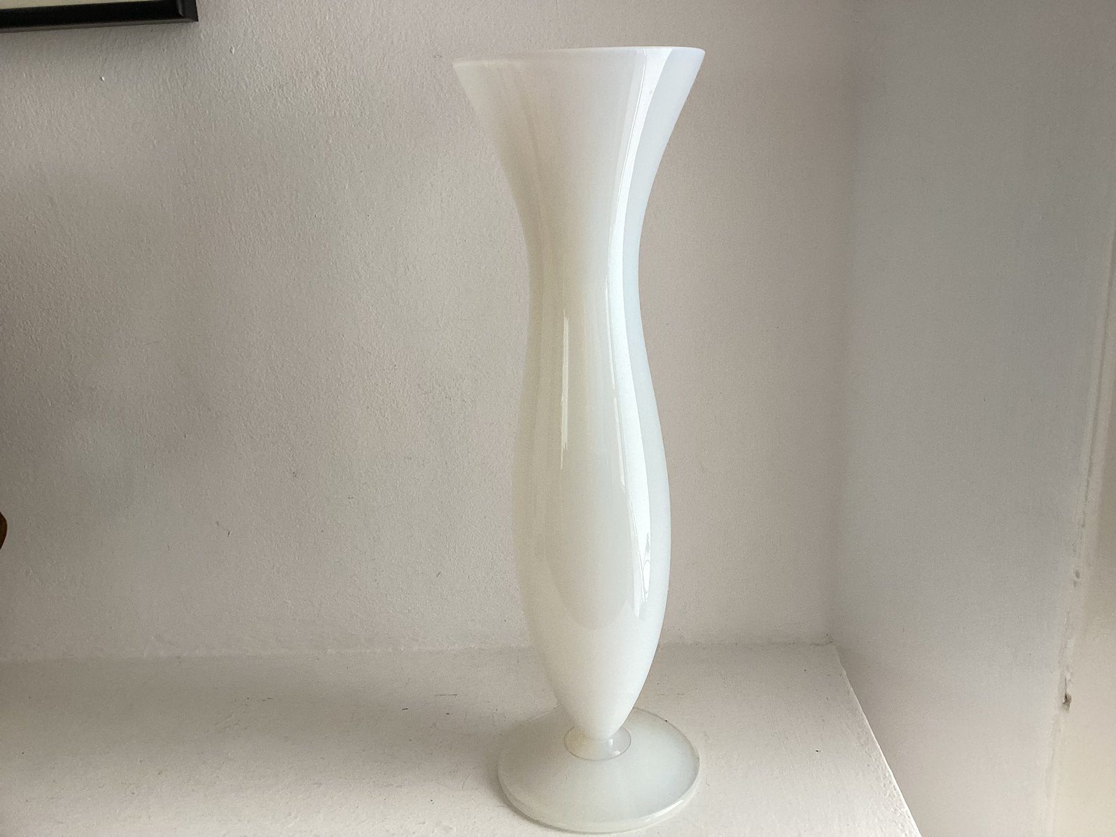 Sévres France opaline glas vaas, Antiek en Kunst, Ophalen of Verzenden