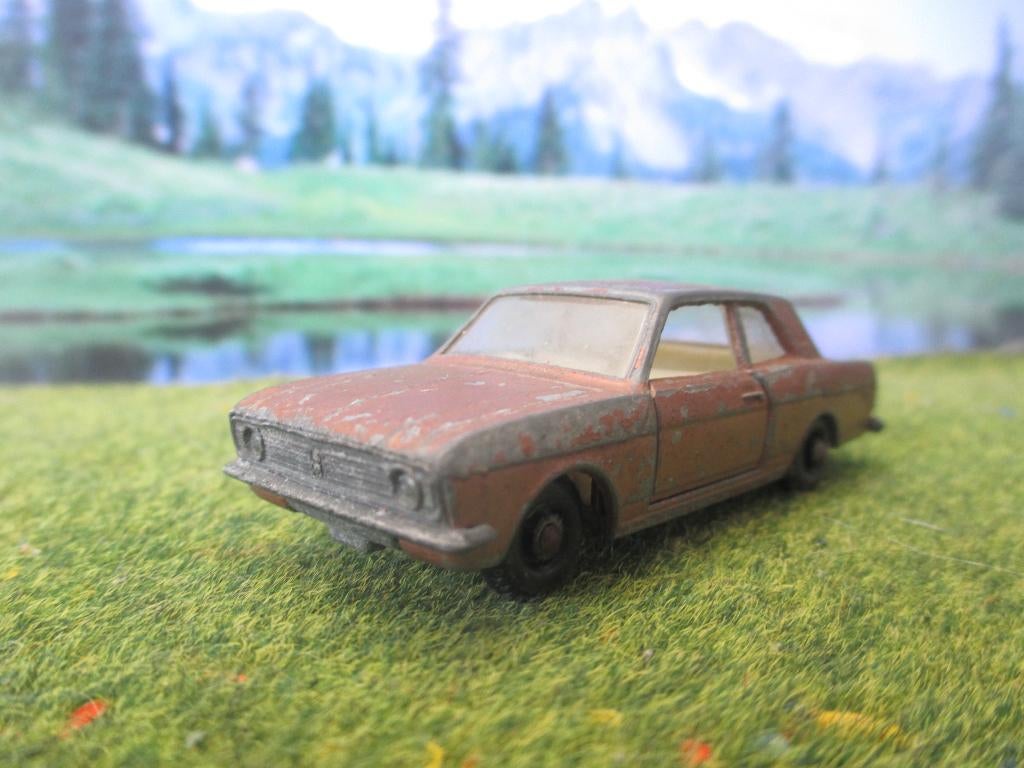 1:52 Ford Cortina Mk.2 - Matchbox Lesney England #25, Ophalen of Verzenden, Gebruikt, Auto