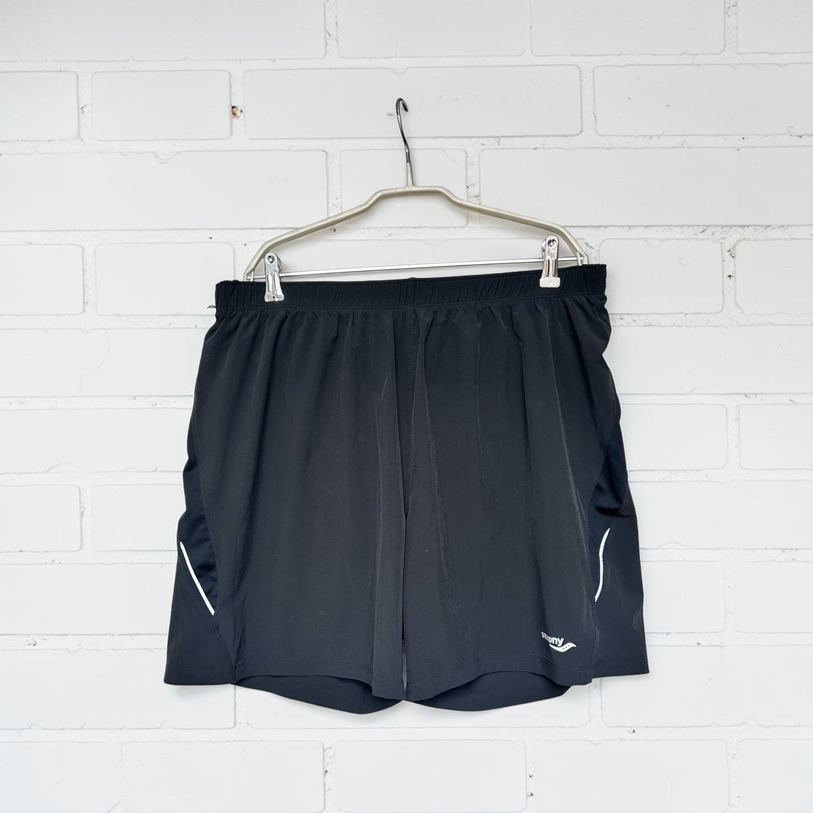 Nike Zwem Shorts XL Zwart Wit Elastisch Middel Zwembroek, Kleding | Heren, Badmode en Zwemkleding, N, N, Verzenden, Zwart
