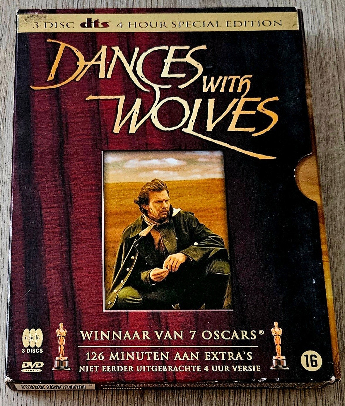 Dances With Wolves - 3-DVD Boxset, Vanaf 16 jaar, Ophalen of Verzenden, Gebruikt, Historisch of Kostuumdrama