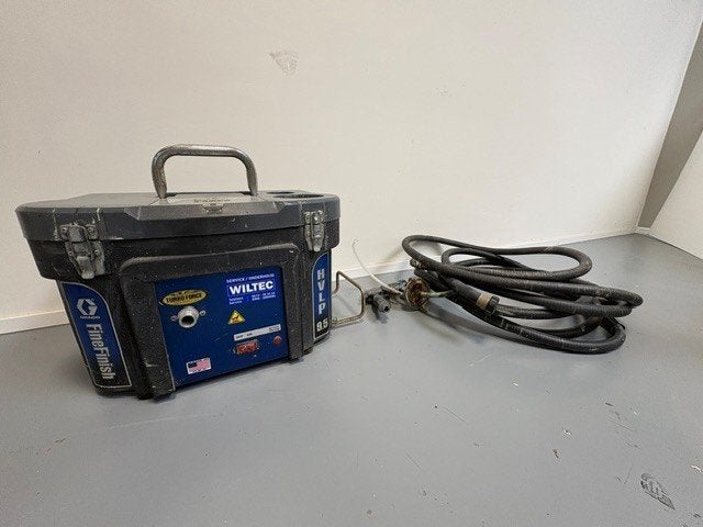Verfspuit hvlp 9.5 graco fine finish, Ophalen, Zo goed als nieuw, Verfspuit of Verfpomp