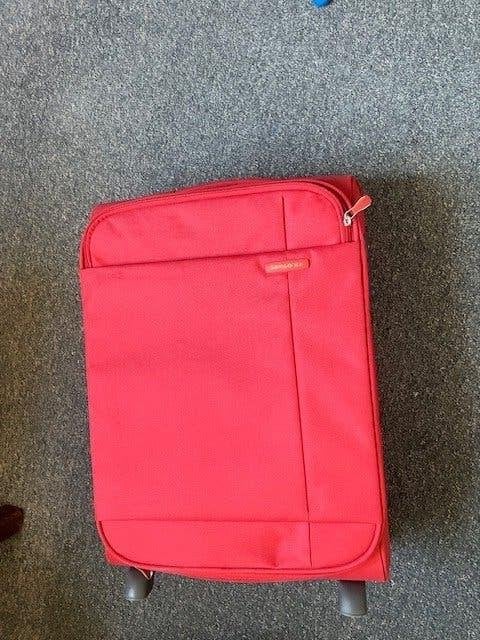koffer, 50 tot 60 cm, Zo goed als nieuw, Zacht kunststof, 35 tot 45 cm