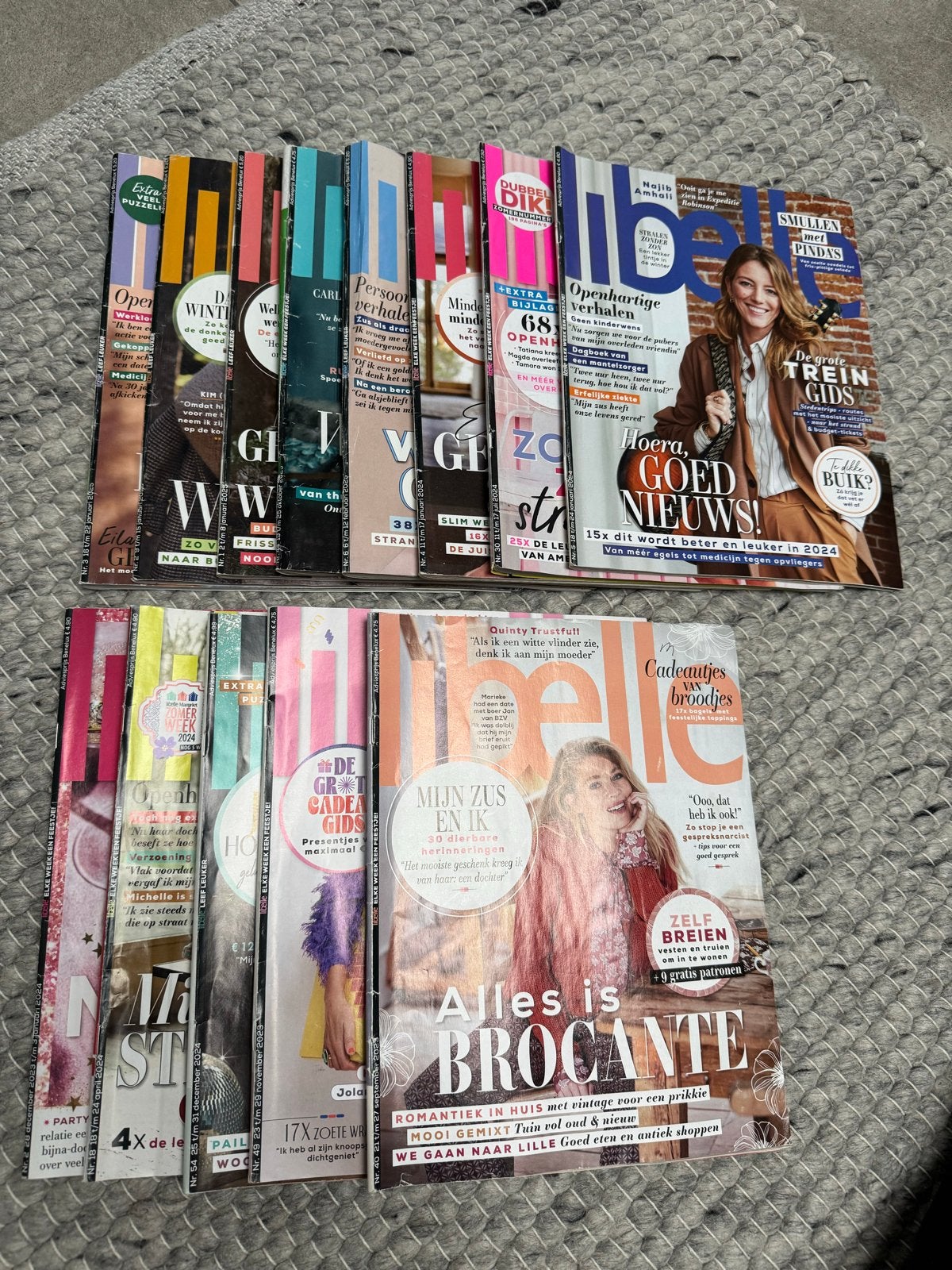 13 Libelle tijdschriften (2023, 2024, 2025), Ophalen of Verzenden, Zo goed als nieuw, Damesbladen