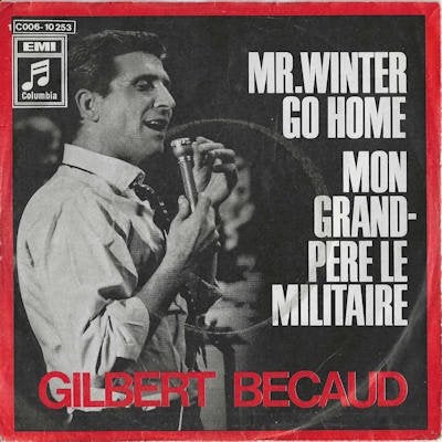 GILBERT BÉCAUD  1969   VROORTREFFELIJKE KNALLER !! B1994, Ophalen of Verzenden, Gebruikt, 7 inch, Pop