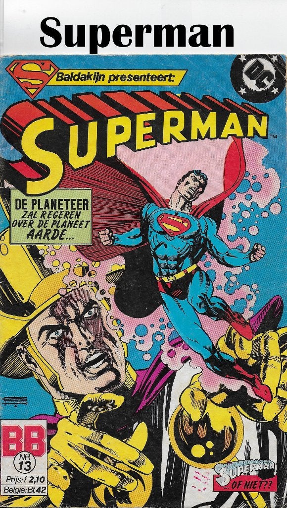 Stripboekje --- Superman - nr 13: De Planeteer zal regeren -, Boeken, Eén stripboek, Ophalen of Verzenden, Gelezen