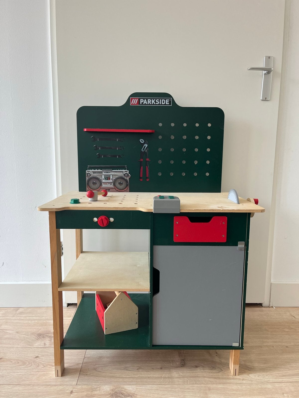 Parkside Werkbank voor kinderen - veel speelplezier!, Kinderen en Baby's, Ophalen, Gebruikt, Knutselen