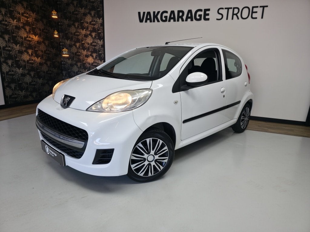 Peugeot 107 1.0-12V | airco | onlangs beurt | oh. historie a, Voorwielaandrijving, Euro 5, Gebruikt, 4 stoelen