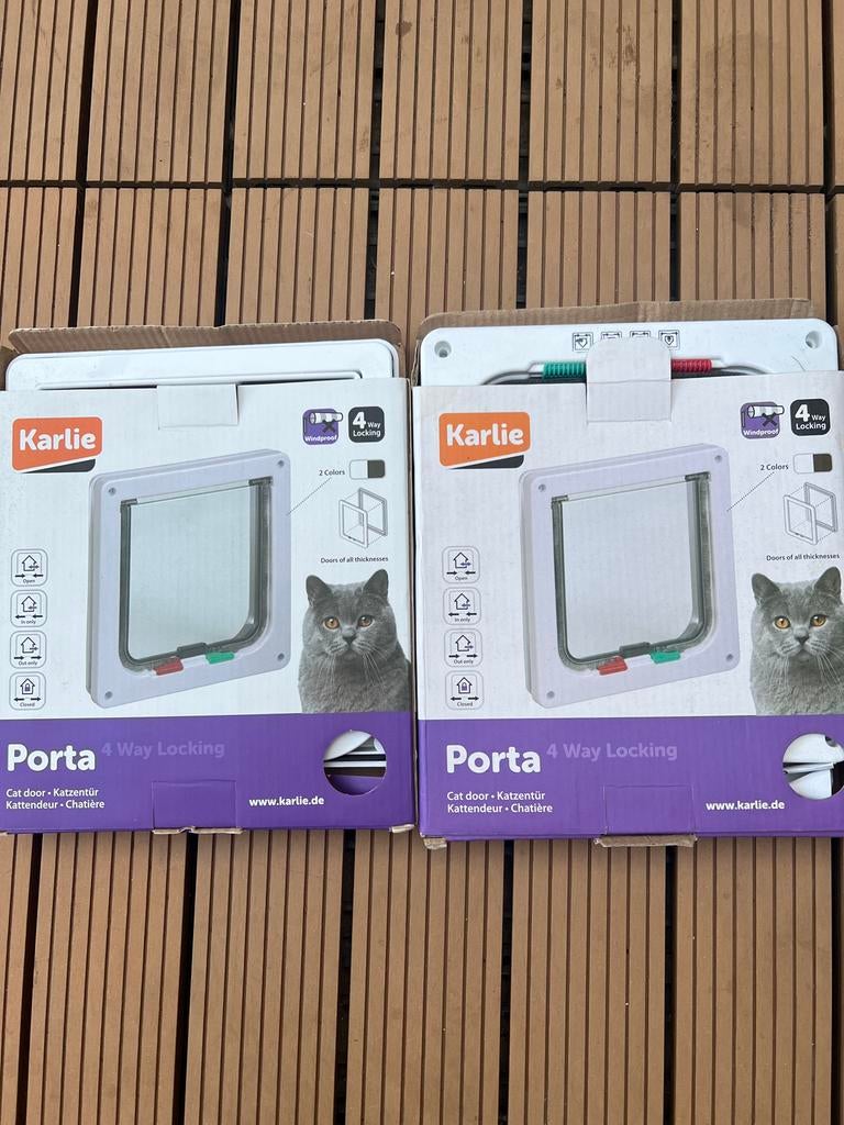 GRATIS Kattenduer 2 stuk// nieuw!, Ophalen, Nieuw