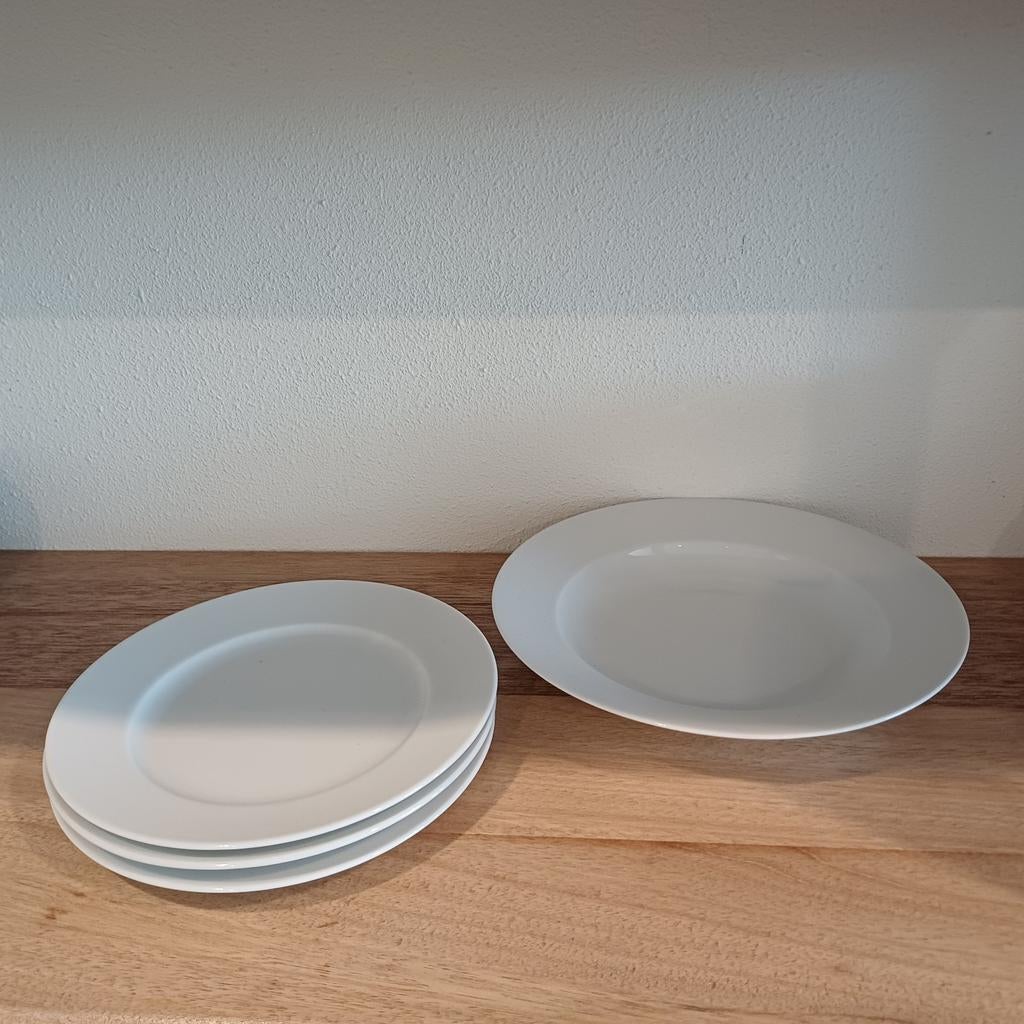 Hutschenreuther servies Olivia wit, Antiek en Kunst, Antiek | Servies los, Ophalen of Verzenden