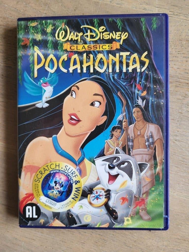 DVD Pocahontas Disney, Alle leeftijden, Ophalen of Verzenden, Zo goed als nieuw