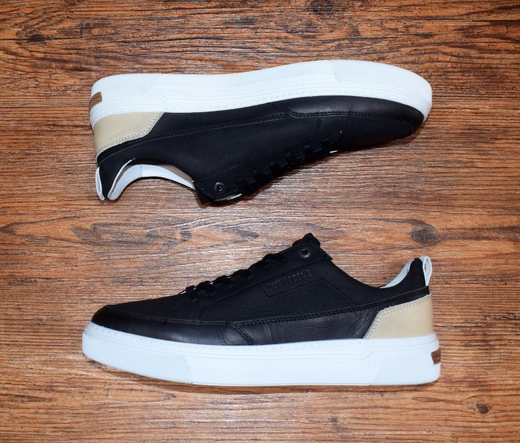 PME Legend - leren Superlifter sneakers Black - maat 46, Zwart, Nieuw, Ophalen of Verzenden, Sneakers of Gympen