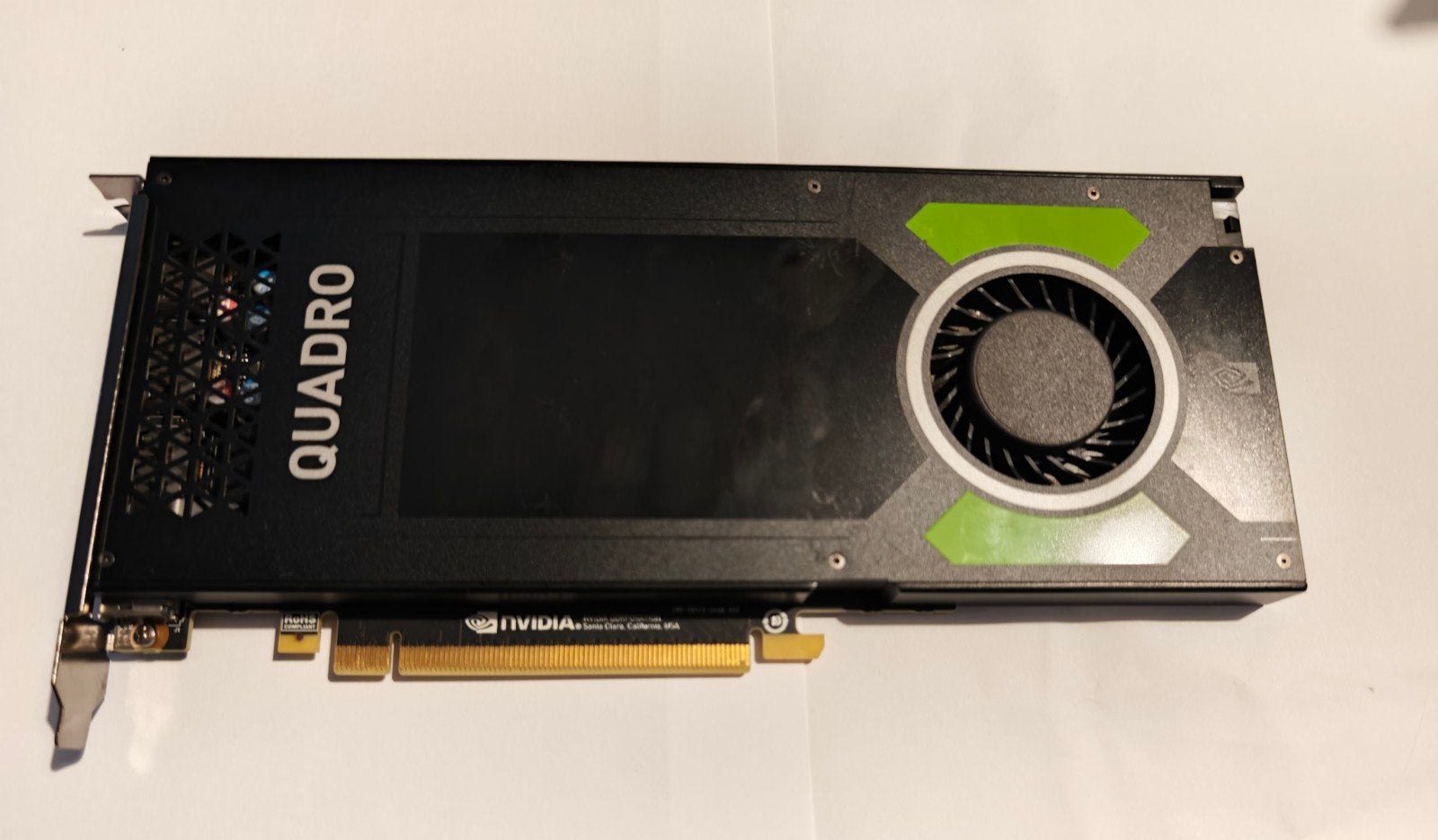 Nvidia Quadro P4000 8GB professionele Grafische Kaart, Computers en Software, PCI-Express 3, Gebruikt, DisplayPort, Ophalen of Verzenden