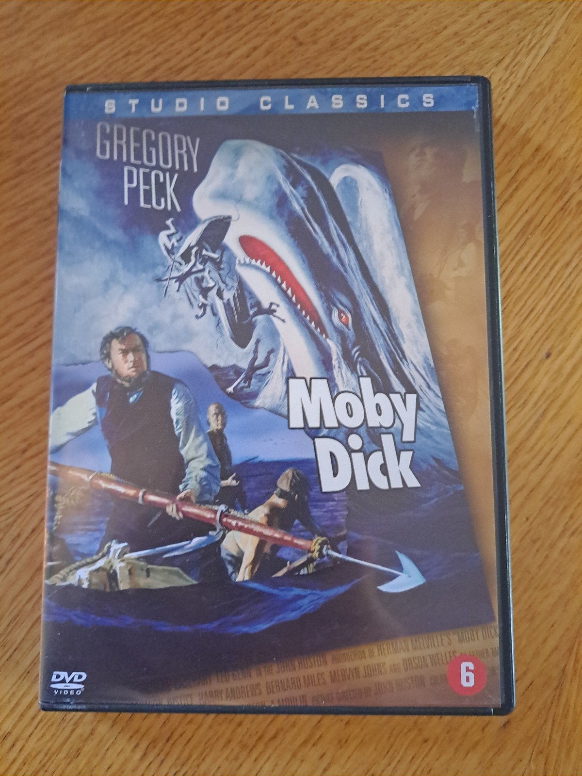 Moby Dick dvd, €5 = 3 voor €10, Alle leeftijden, Ophalen of Verzenden, Zo goed als nieuw, Overige genres