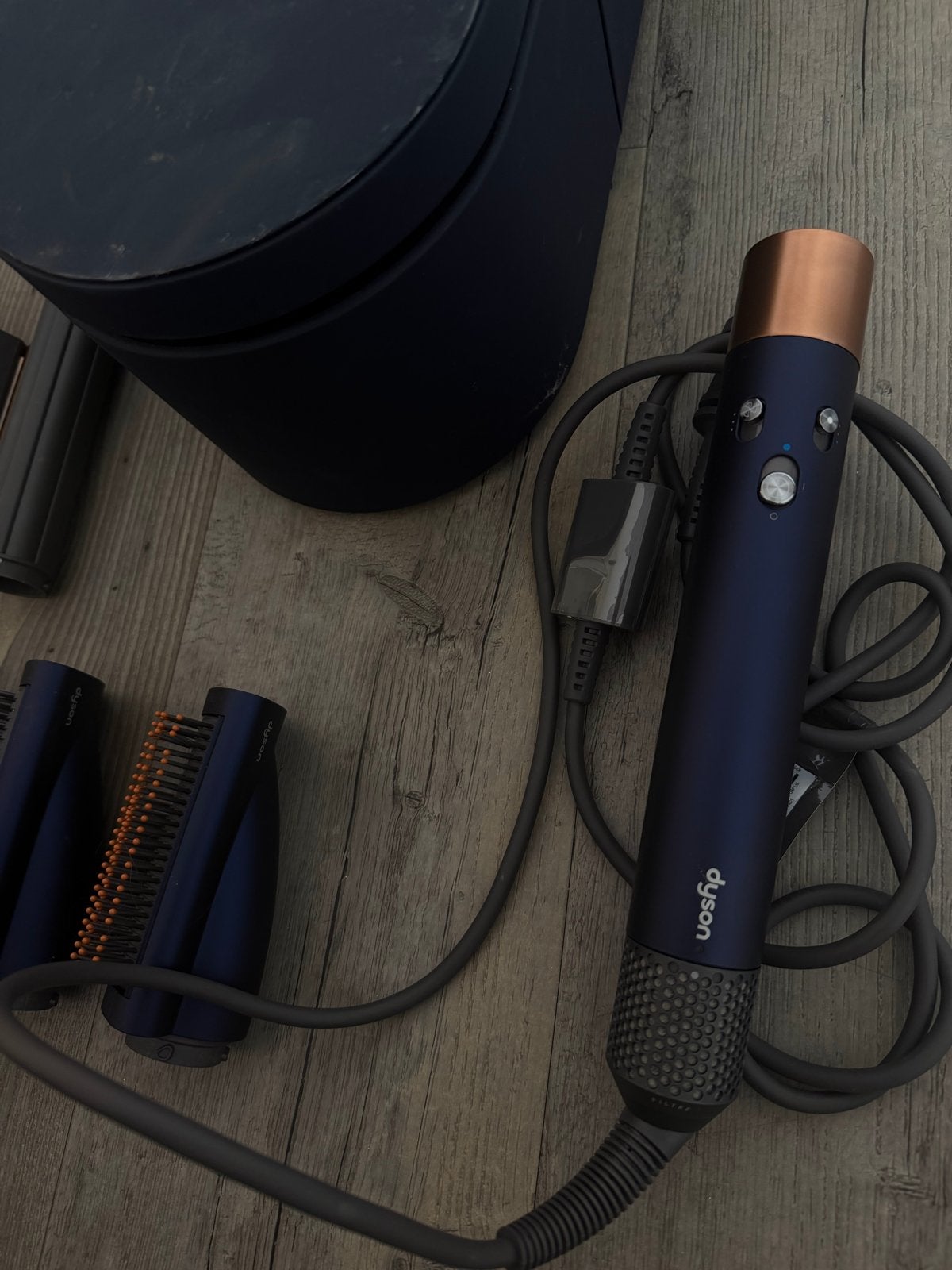Dyson Airwrap Complete Styler met accessoires, Ophalen of Verzenden, Gebruikt, Krultang of Stijltang