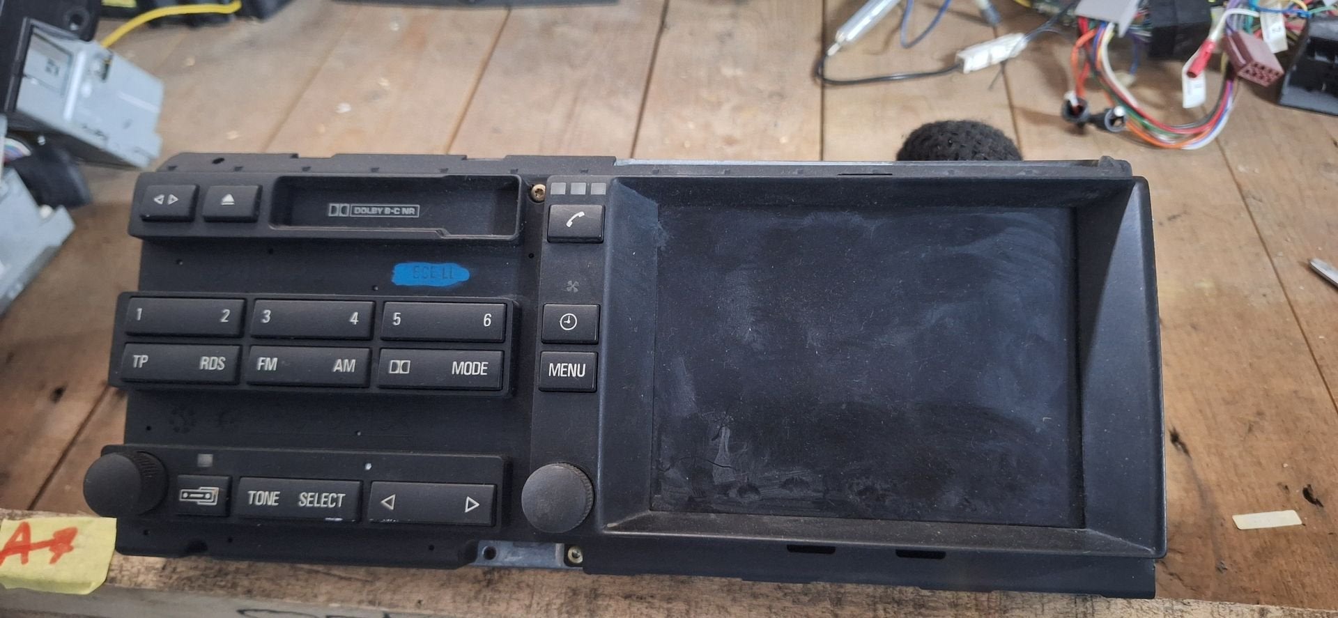 Originele BMW Bordmonitor / Navigatie Scherm & Radio - E46 /, Auto diversen, Gebruikt, -, -, Ophalen of Verzenden
