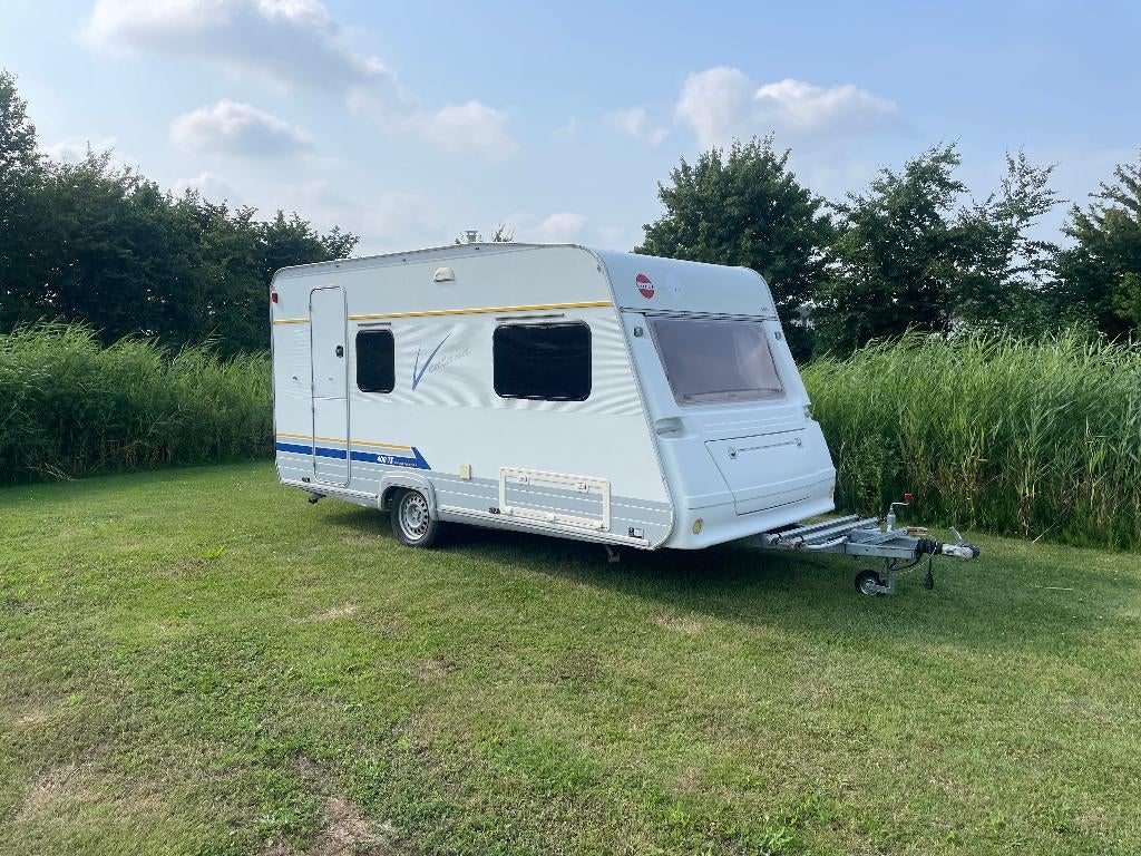 Caravan Bürstner Ventana 400 TS – compleet kampeerklaar!, Treinzit, 750 - 1000 kg, Particulier, Bürstner