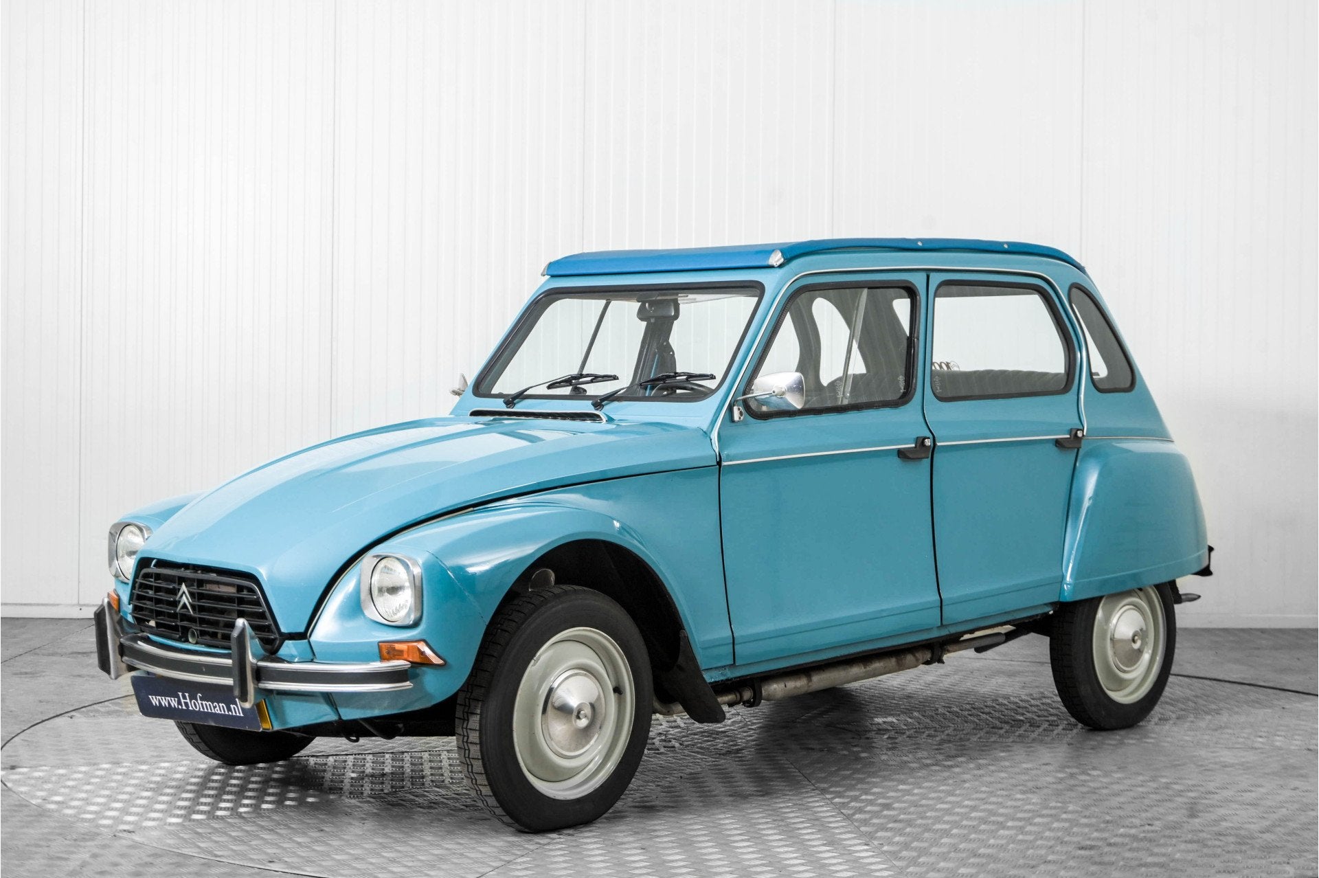 Citroën Dyane 6 Confort (bj 1981), Voorwielaandrijving, Blauw, 35 pk, Origineel Nederlands