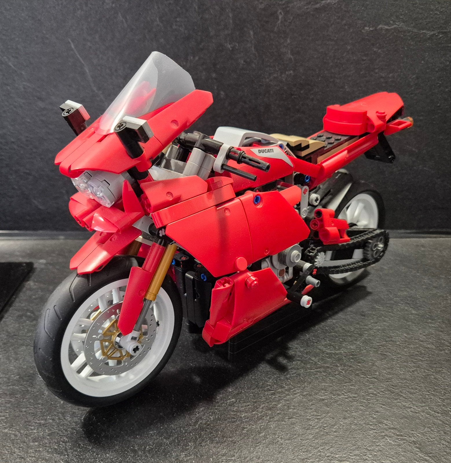 Lego 42107 Custom Ducati, Ophalen of Verzenden