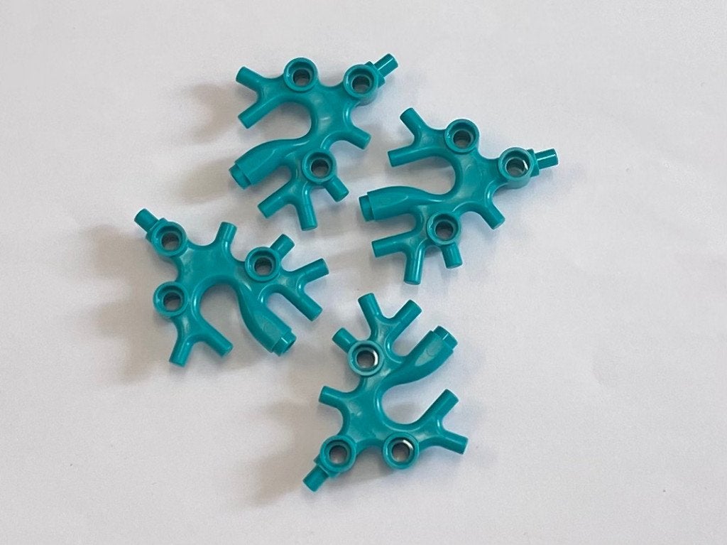 Partij Lego 4x nieuwe zeewier / seaweed in diverse kleuren, Overige thema's, Lego, Nieuw, Ophalen of Verzenden