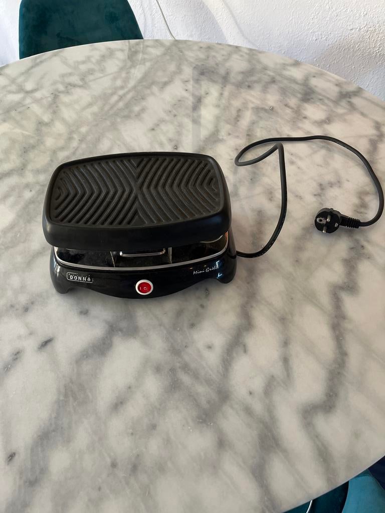 Compacte Donna Mini Grill / Gourmet voor op de camping, Ophalen of Verzenden, Gebruikt