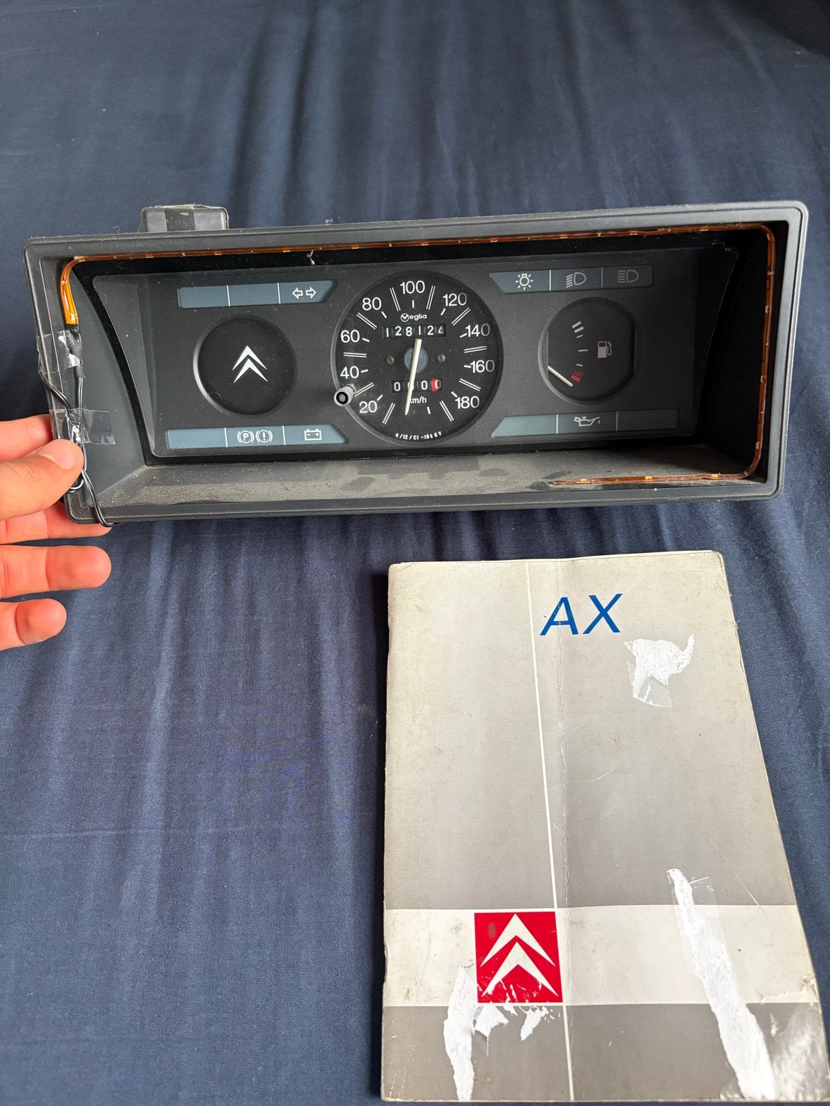 Citroën AX Dashboard en Handleiding, Ophalen, Gebruikt, Citroën