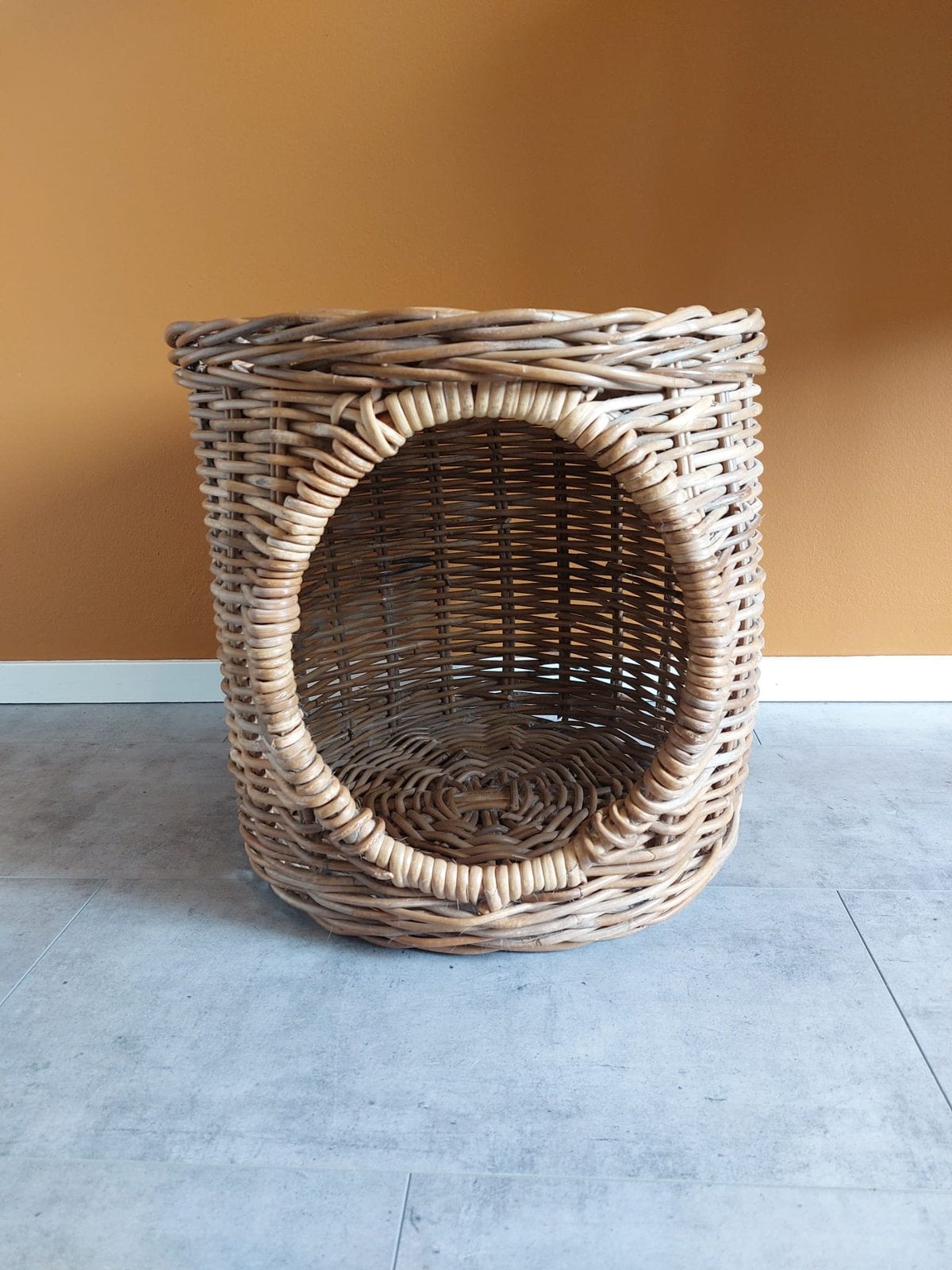 Hondenmand rotan, Dieren en Toebehoren, Kattenmanden, Ophalen, Zo goed als nieuw, Riet