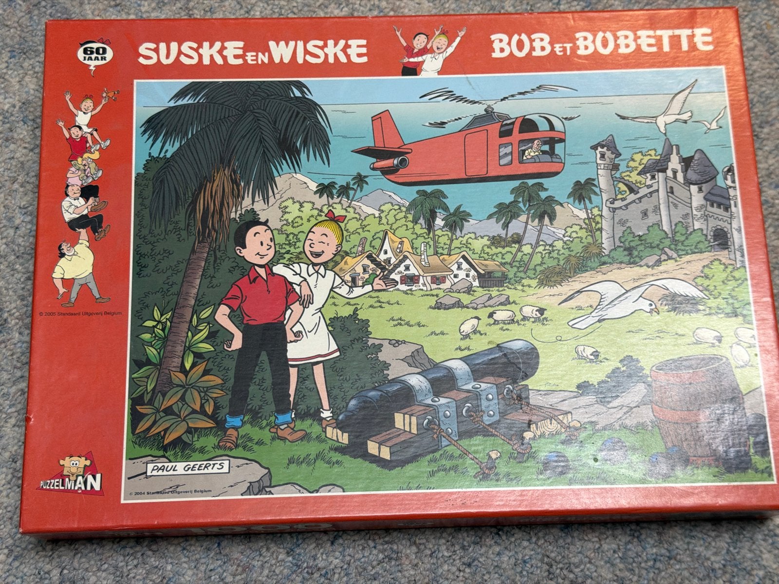 Suske en Wiske 60 Jaar Legpuzzel - Paul Geerts, Ophalen of Verzenden, Gebruikt