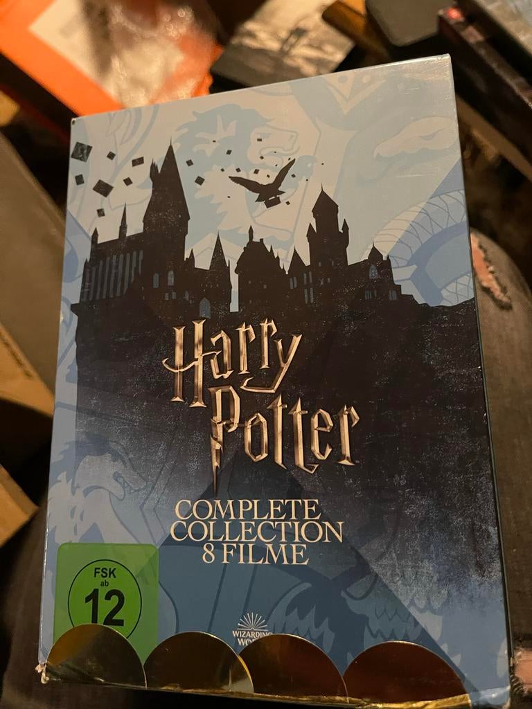 Harry Potter Complete Collection 8 Films Boxset, Vanaf 12 jaar, Ophalen of Verzenden, Gebruikt
